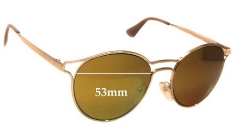 Prada SPR62S 53mm Replacement Lenses by 